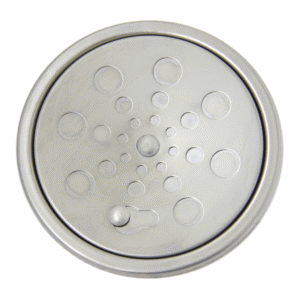 Ø10cm-Grelha e Ralo Redondo de Inox-6001