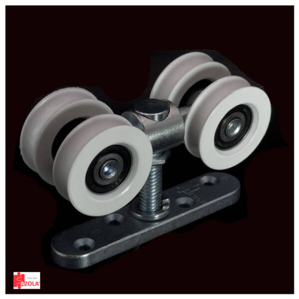 150Kg-Roldana Concava Dupla Suspensa-305 G RC