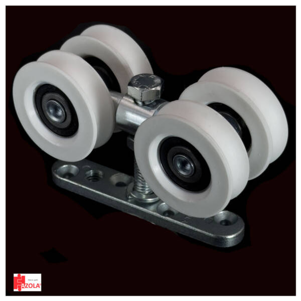 100Kg-Roldana Concava Dupla Suspensa-312 G RC