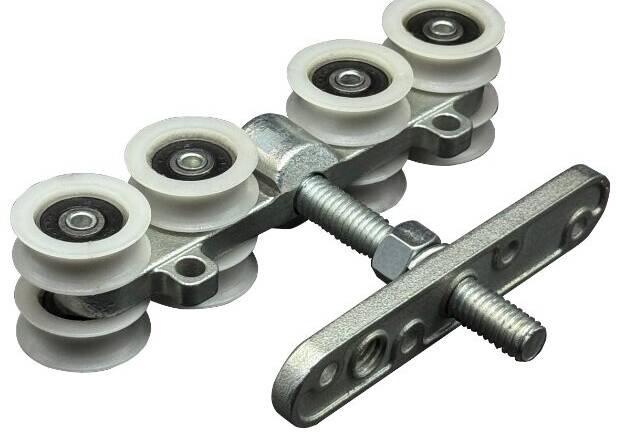 Roldana côncava: segurança e precisão em sistemas de correr